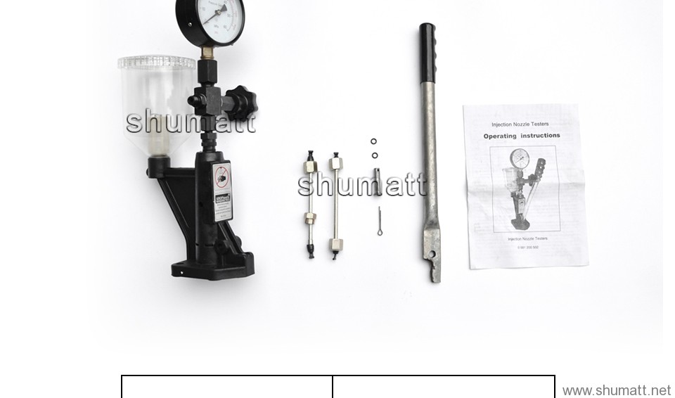 Nozzle Pop Testers diesel injector test equipment
